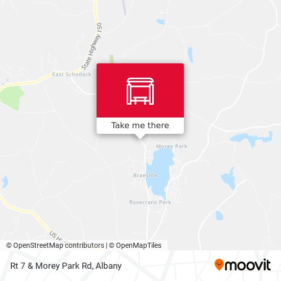 Mapa de Rt 7 & Morey Park Rd