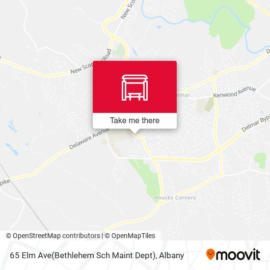 65 Elm Ave(Bethlehem Sch Maint Dept) map