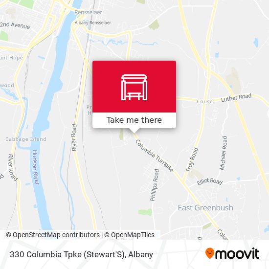330 Columbia Tpke (Stewart'S) map