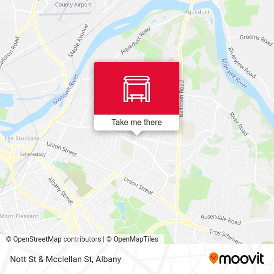 Nott St & Mcclellan St map