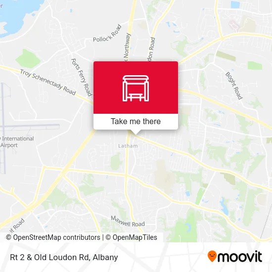 Mapa de Rt 2 & Old Loudon Rd