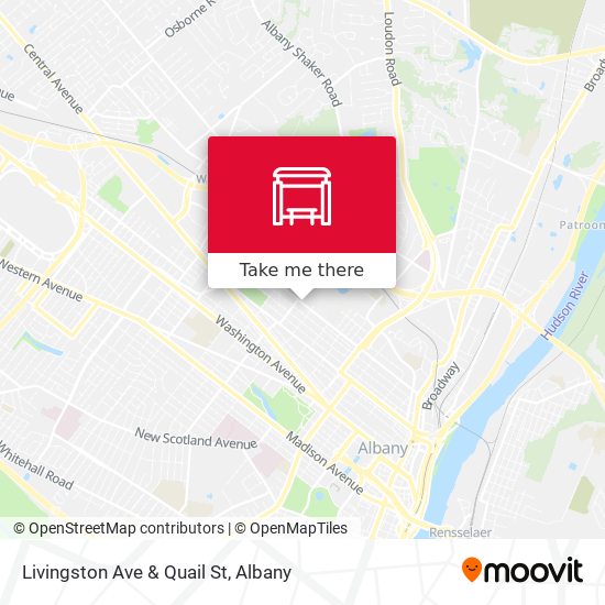Livingston Ave & Quail St map