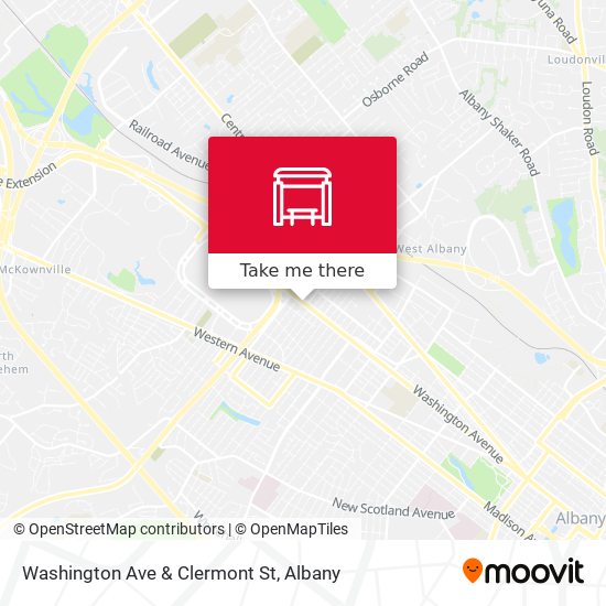 Mapa de Washington Ave & Clermont St