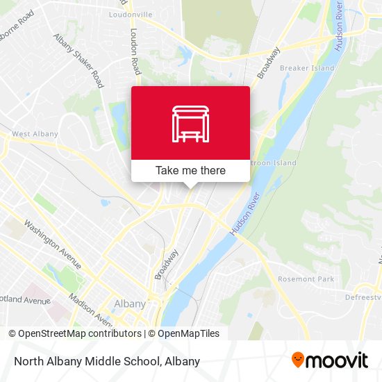 Mapa de North Albany Middle School