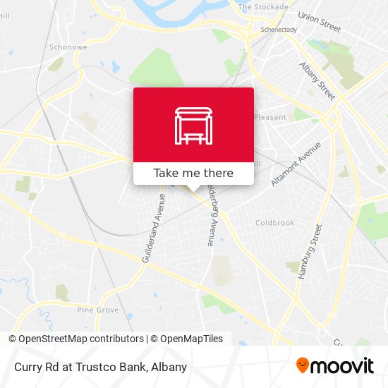 Mapa de Curry Rd at Trustco Bank