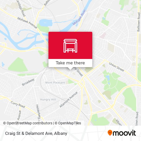Mapa de Craig St & Delamont Ave
