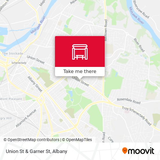 Mapa de Union St & Garner St
