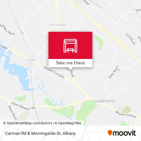 Mapa de Carman Rd & Morningside Dr