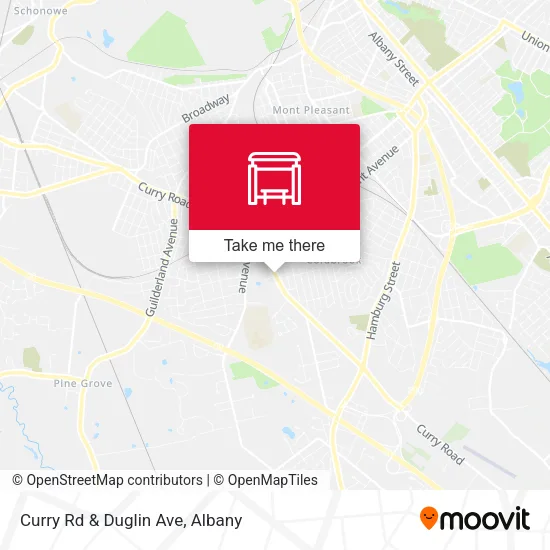 Curry Rd & Duglin Ave map