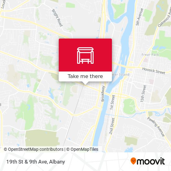Mapa de 19th St & 9th Ave