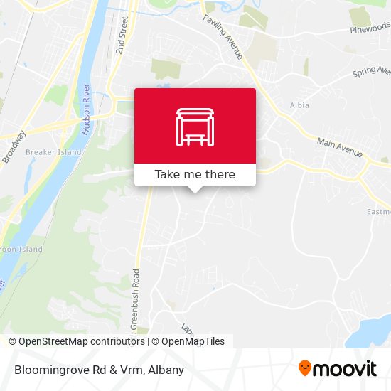 Bloomingrove Rd & Vrm map