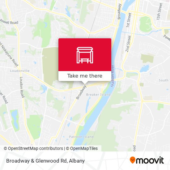 Mapa de Broadway & Glenwood Rd