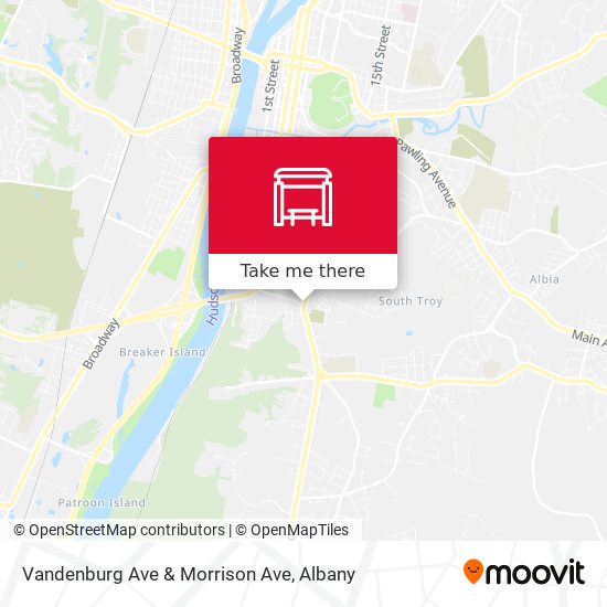 Vandenburg Ave & Morrison Ave map