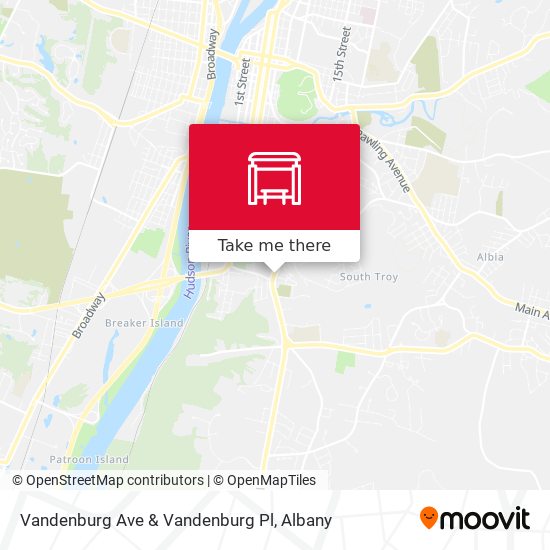 Vandenburg Ave & Vandenburg Pl map