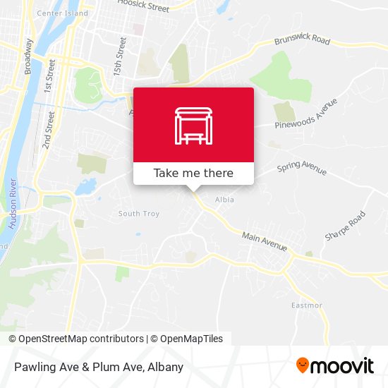 Mapa de Pawling Ave & Plum Ave