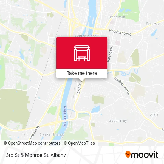 Mapa de 3rd St & Monroe St