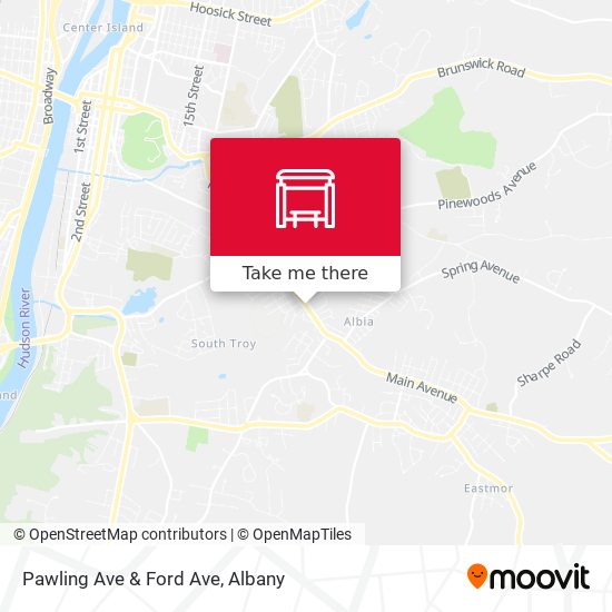 Pawling Ave & Ford Ave map