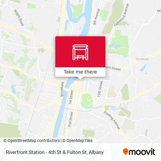 Riverfront Station - 4th St & Fulton St map
