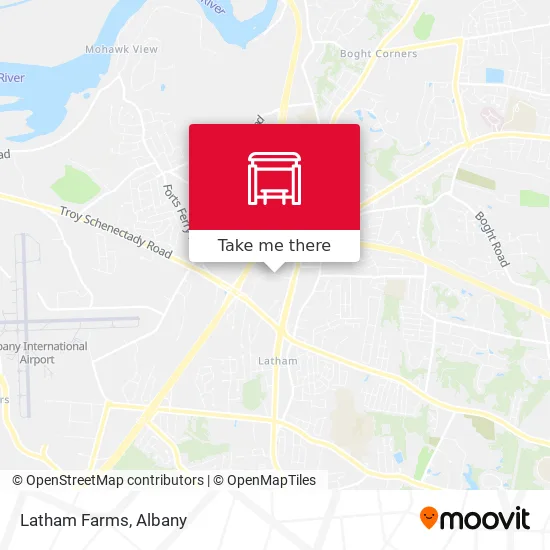 Mapa de Latham Farms