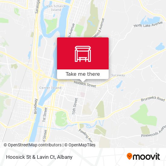 Mapa de Hoosick St & Lavin Ct