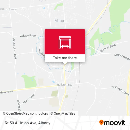 Mapa de Rt 50 & Union Ave