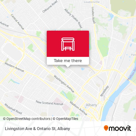 Livingston Ave & Ontario St map