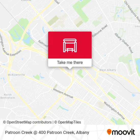 Mapa de Patroon Creek @ 400 Patroon Creek