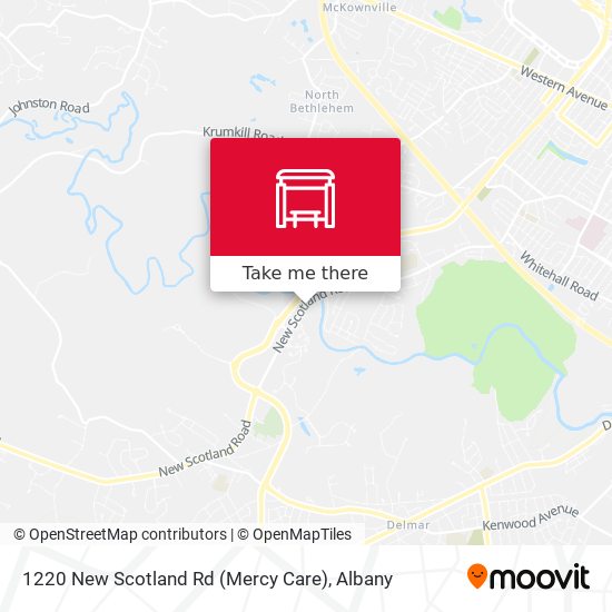 1220 New Scotland Rd (Mercy Care) map