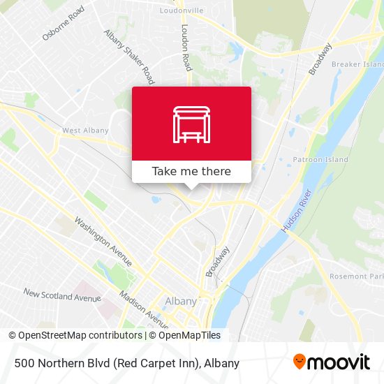 500 Northern Blvd (Red Carpet Inn) map
