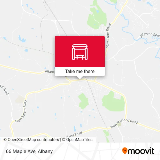 Mapa de 66 Maple Ave