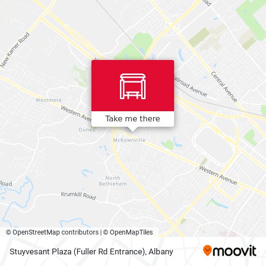 Stuyvesant Plaza (Fuller Rd Entrance) map