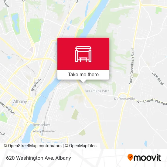 Mapa de 620 Washington Ave