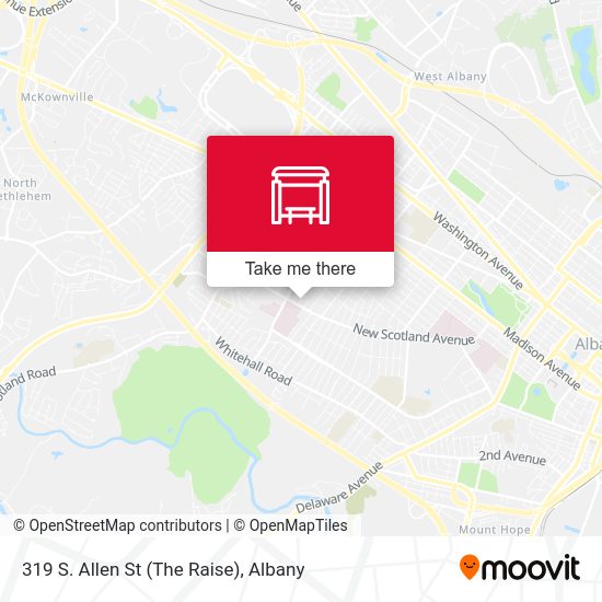 Mapa de 319 S. Allen St (The Raise)
