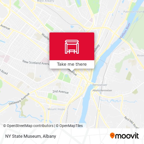 Mapa de NY State Museum