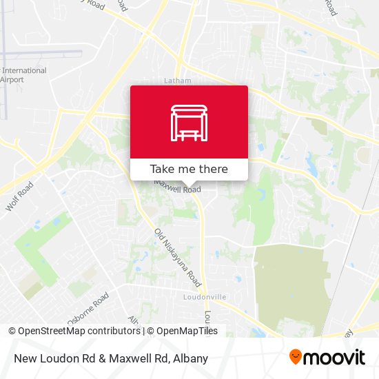 Mapa de New Loudon Rd & Maxwell Rd