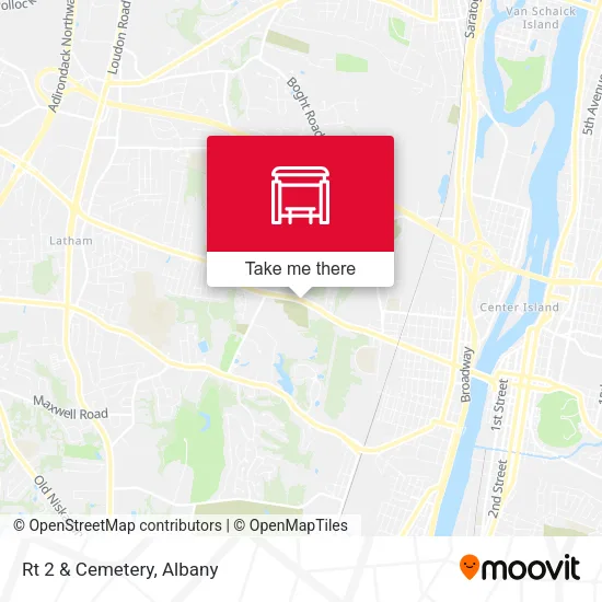 Mapa de Rt 2 & Cemetery