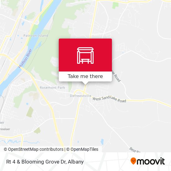 Rt 4 & Blooming Grove Dr map