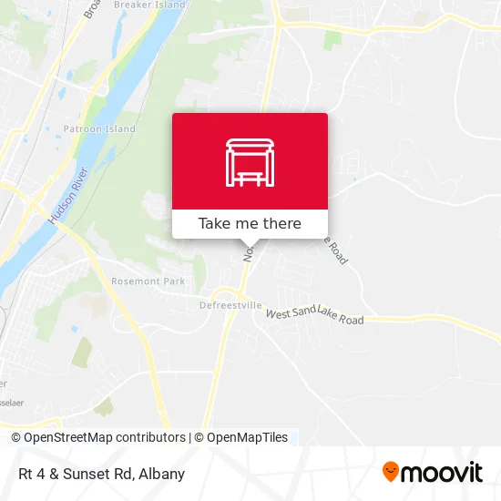 Mapa de Rt 4 & Sunset Rd