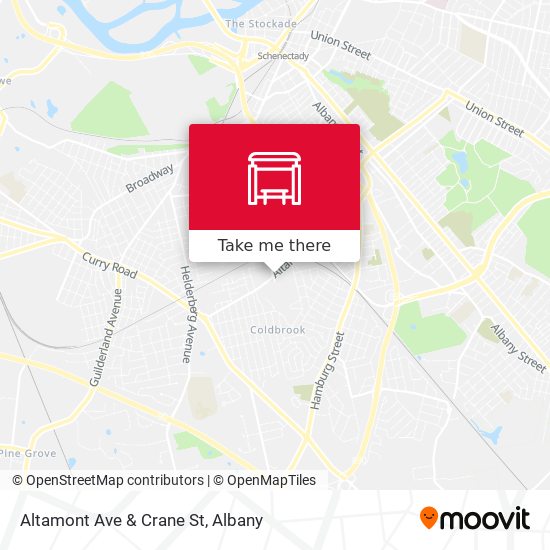 Mapa de Altamont Ave & Crane St
