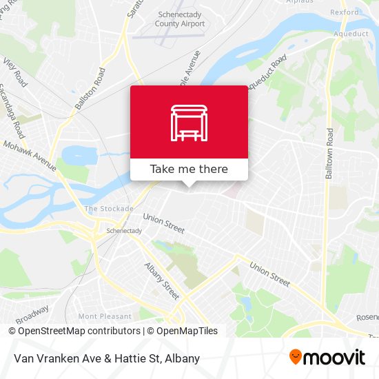 Mapa de Van Vranken Ave & Hattie St