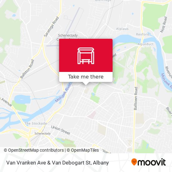 Mapa de Van Vranken Ave & Van Debogart St