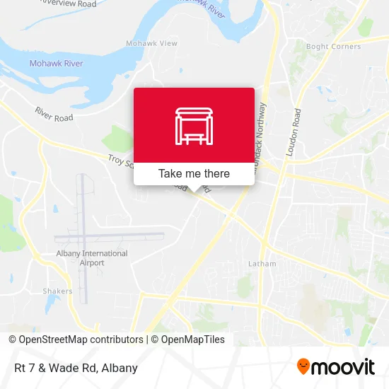 Mapa de Rt 7 & Wade Rd