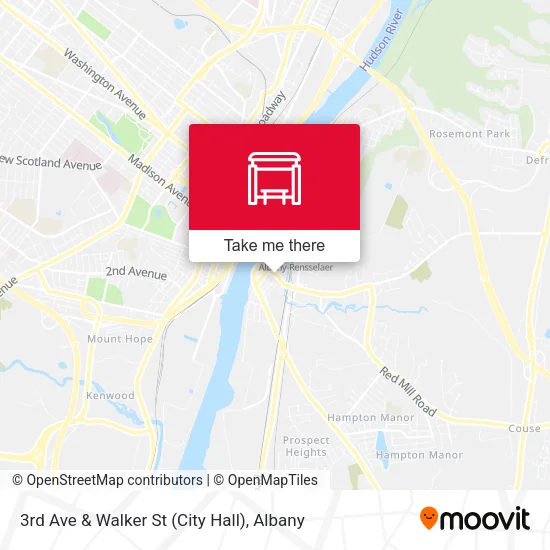 Mapa de 3rd Ave & Walker St (City Hall)