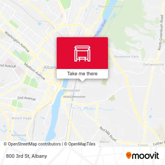 800 3rd St map