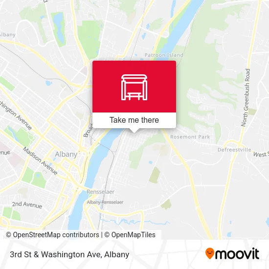 Mapa de 3rd St & Washington Ave