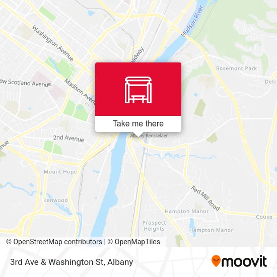 Mapa de 3rd Ave & Washington St