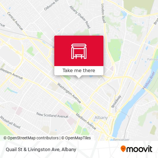 Quail St & Livingston Ave map