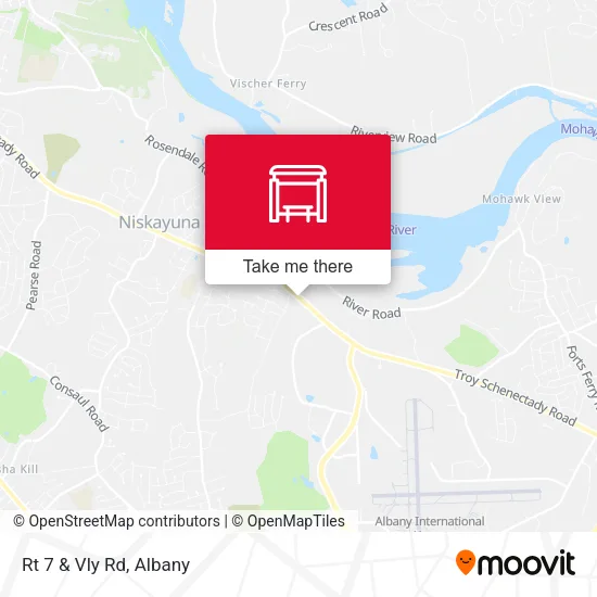 Mapa de Rt 7 & Vly Rd