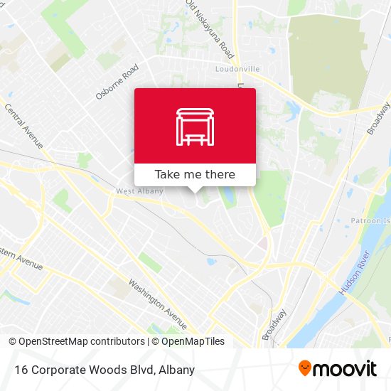 16 Corporate Woods Blvd map