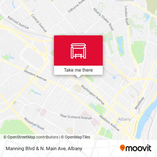 Mapa de Manning Blvd & N. Main Ave